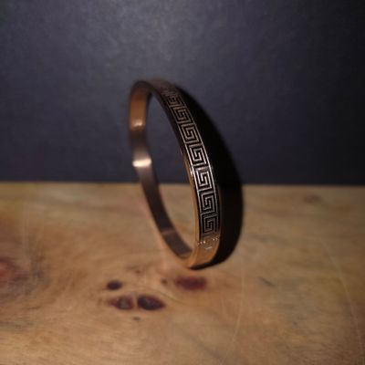 Aureus Key Bangle - Rose Gold