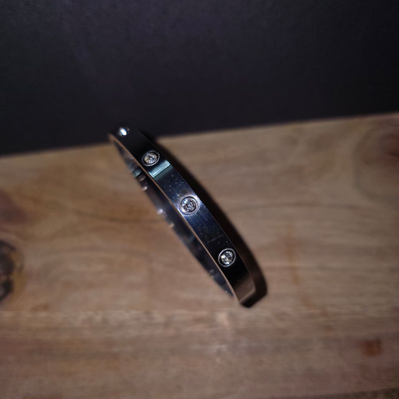 Radiance Luxe Bangle - Silver