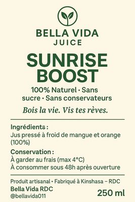 Bella vida juice