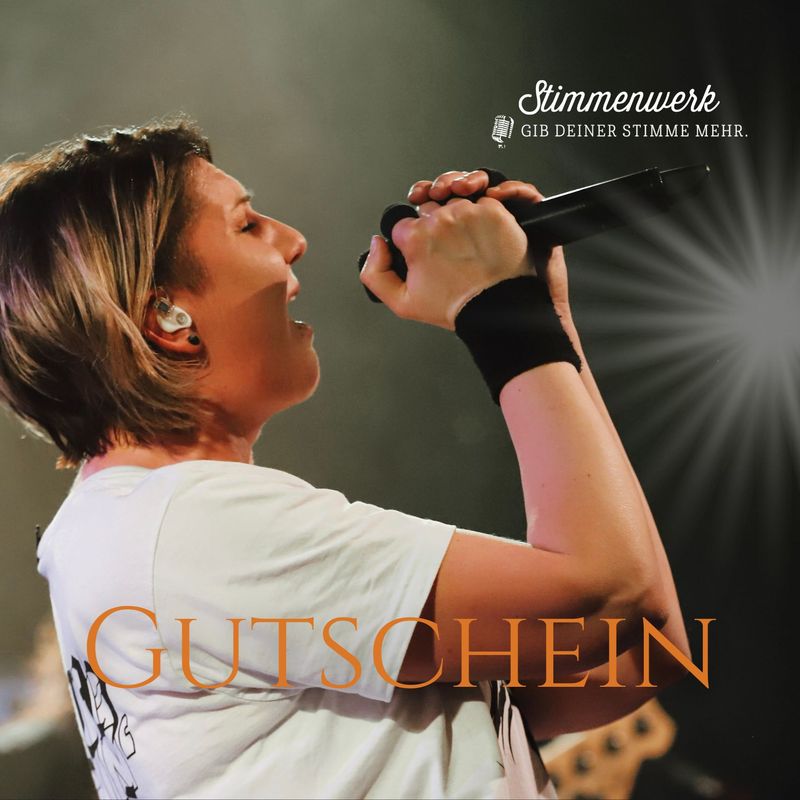 Geschenkgutscheine für Rock,- Pop- & Metalvocalist*innen Geschenkgutscheine für Rock,- Pop- & Metalvocalist*innen