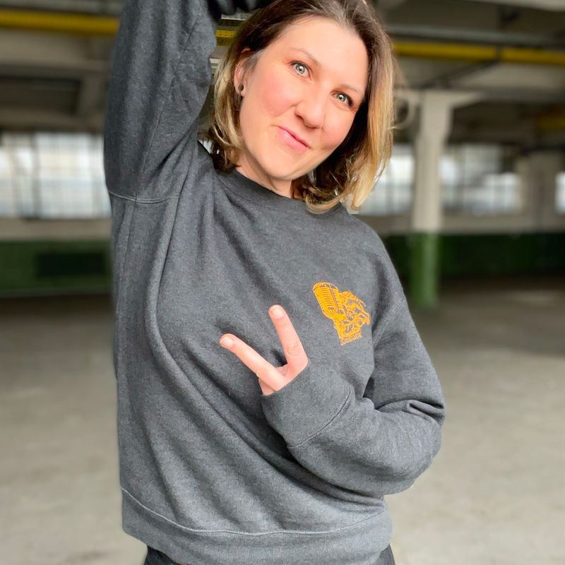 Crewneck dark heather grey Crewneck dark heather grey
