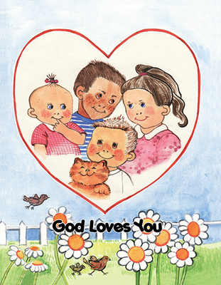 God Loves You, colouring book