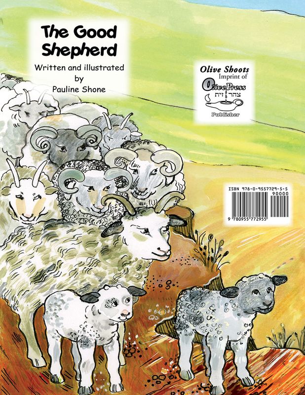 10.  The Good Shepherd, Bible story colouring book