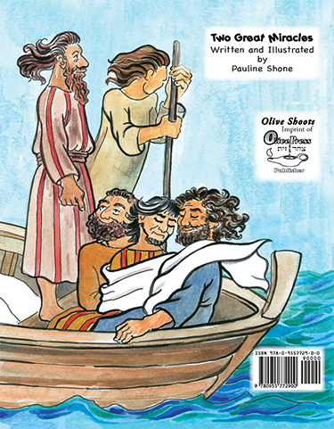 07.  Two Great Miracles, story coloring book
