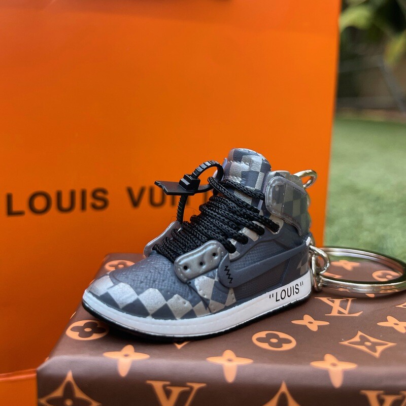 Air Jordan 1 Louis Vuitton Black