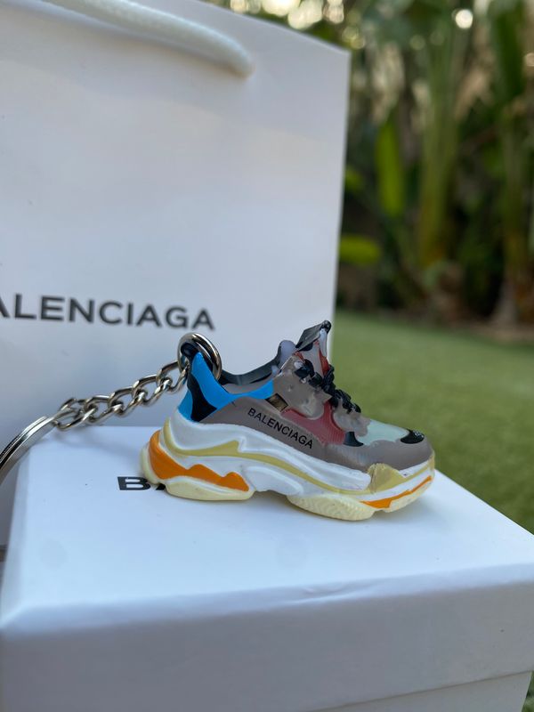 Balenciaga Triple S &quot; Grey Red Blue&quot;