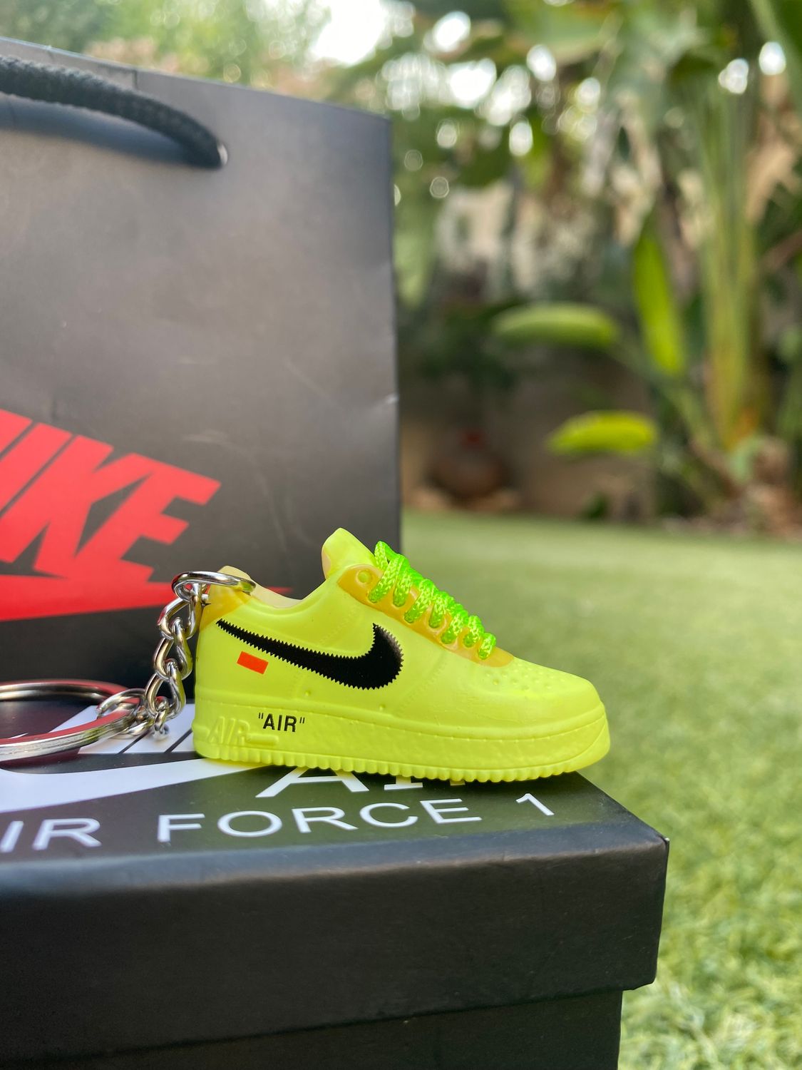 Nike Air Force 1 Low Off White &quot; Volt&quot;