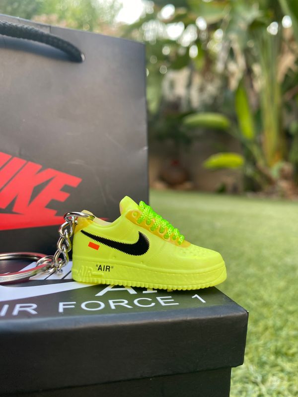 Nike Air Force 1 Low Off White &quot; Volt&quot;