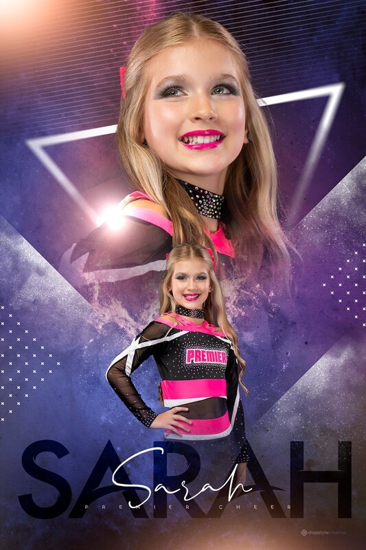 Stardust 24x36 Photoshop Graphic Template