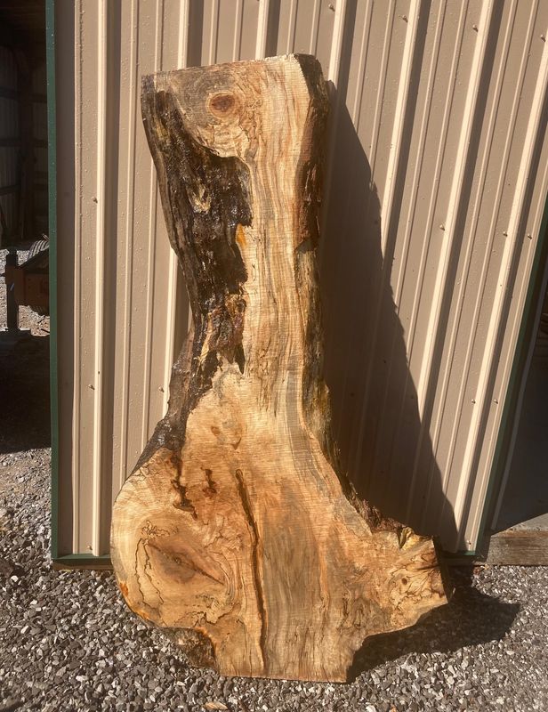 LIVE EDGE MAPLE SLAB
