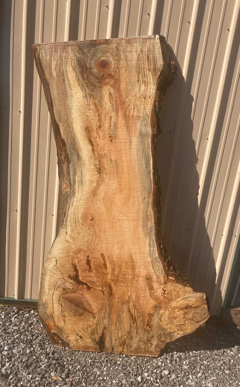 LIVE EDGE MAPLE SLAB