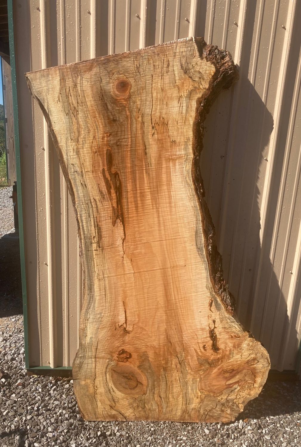 LIVE EDGE MAPLE SLAB
