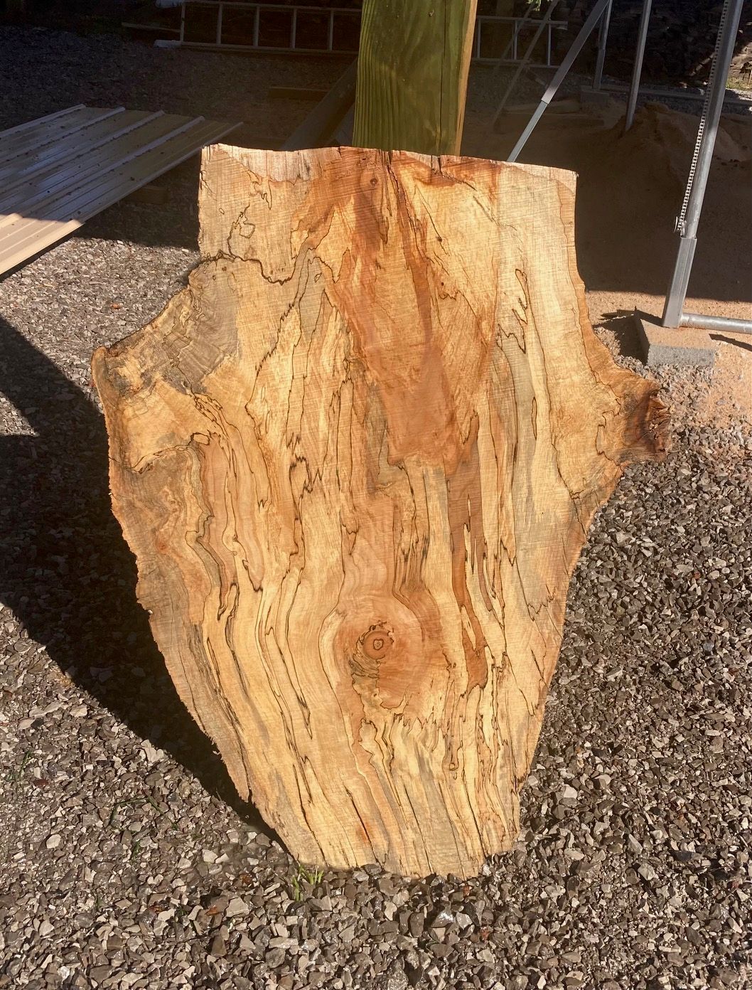 LIVE EDGE MAPLE SLAB