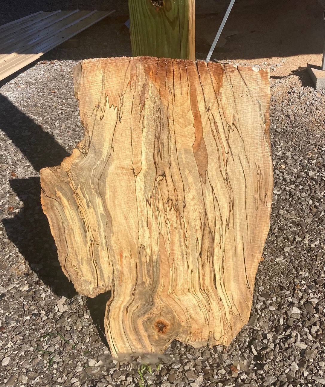 LIVE EDGE MAPLE SLAB