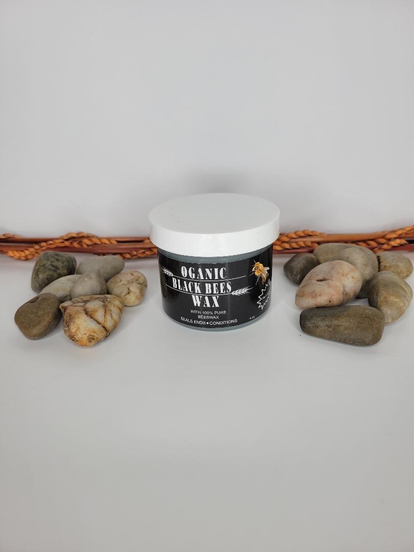 Oganic Beeswax Black - 4 oz