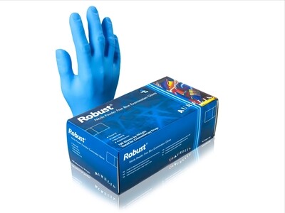 Robust Nitrile Powder Free Gloves MEDIUM