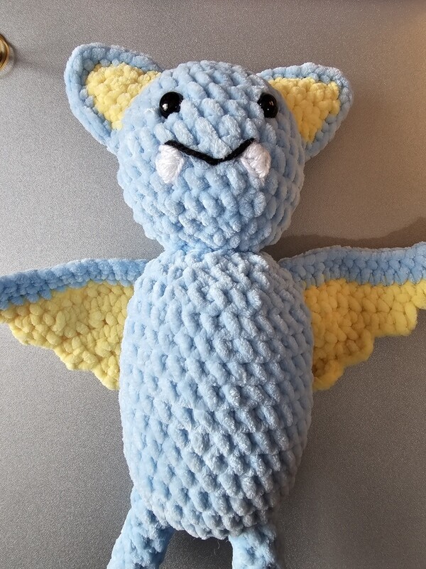 Barry the Bat Crochet Pattern