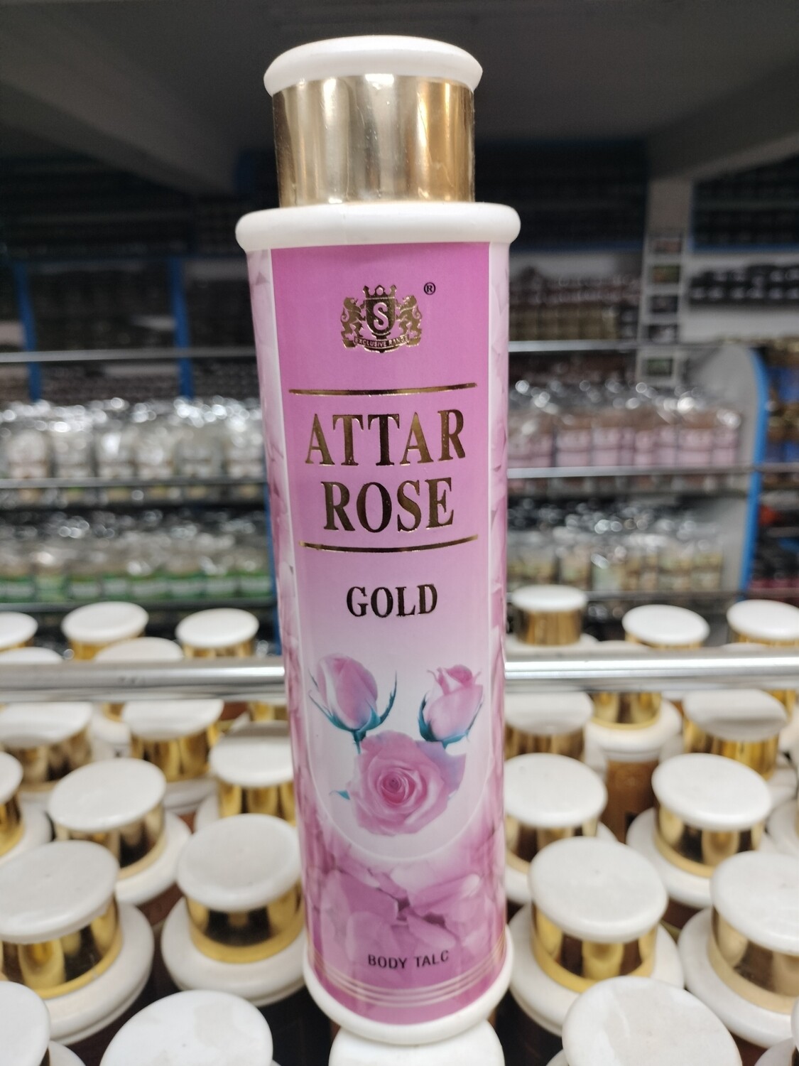 Attar Rose Body Talc - 300g