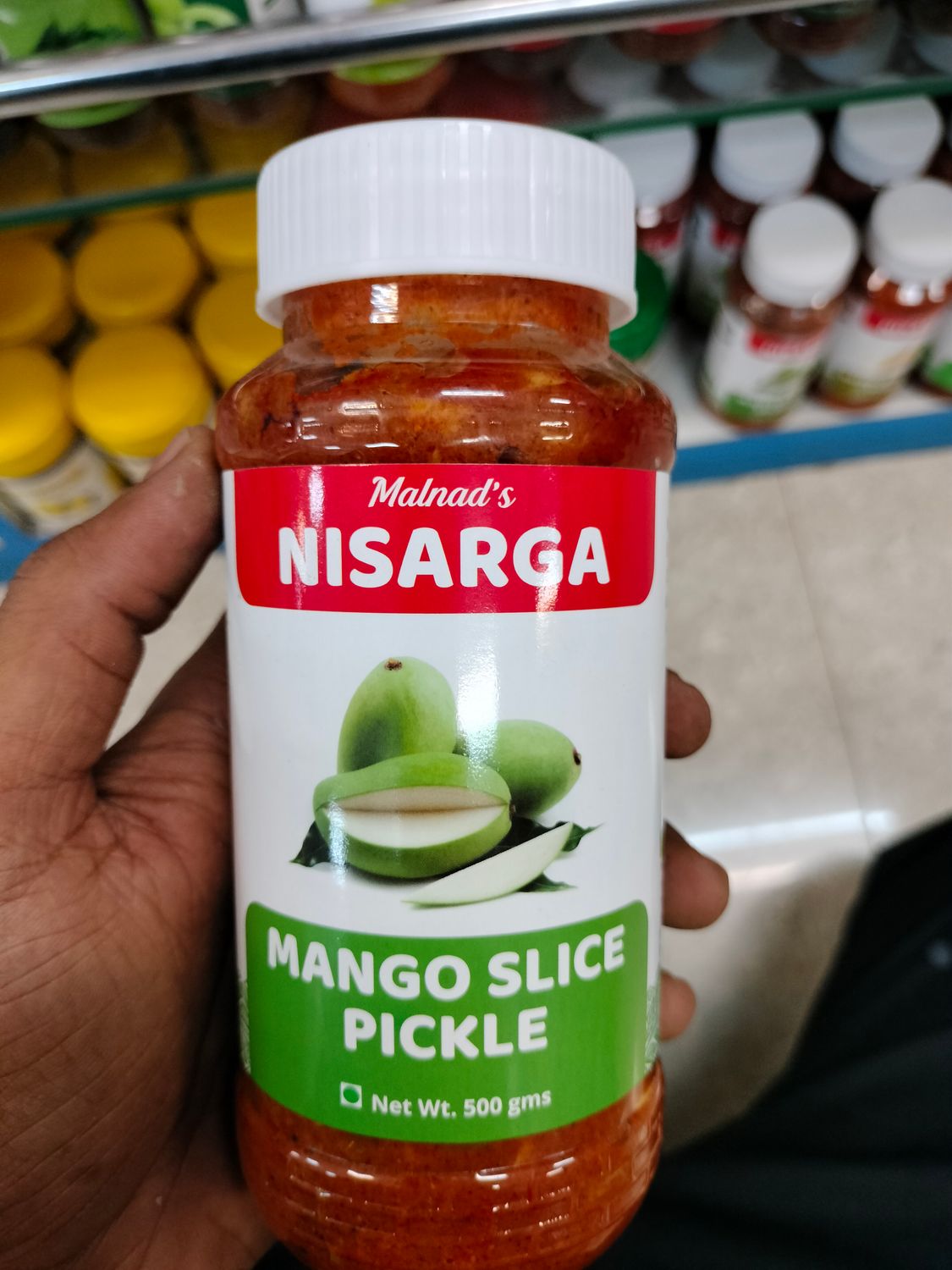 Nisarga Mango Slice Pickle - 500g