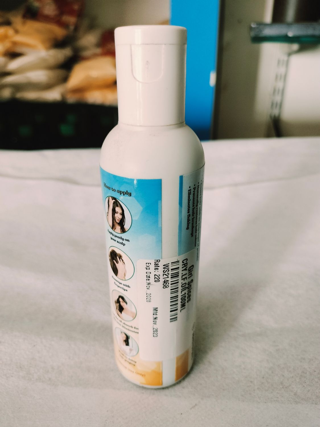 Curry leaves hair oil