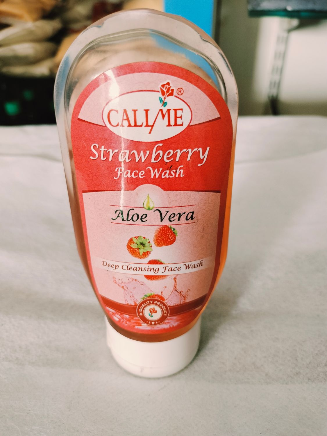 Strawberry Aloe Vera face Wash -