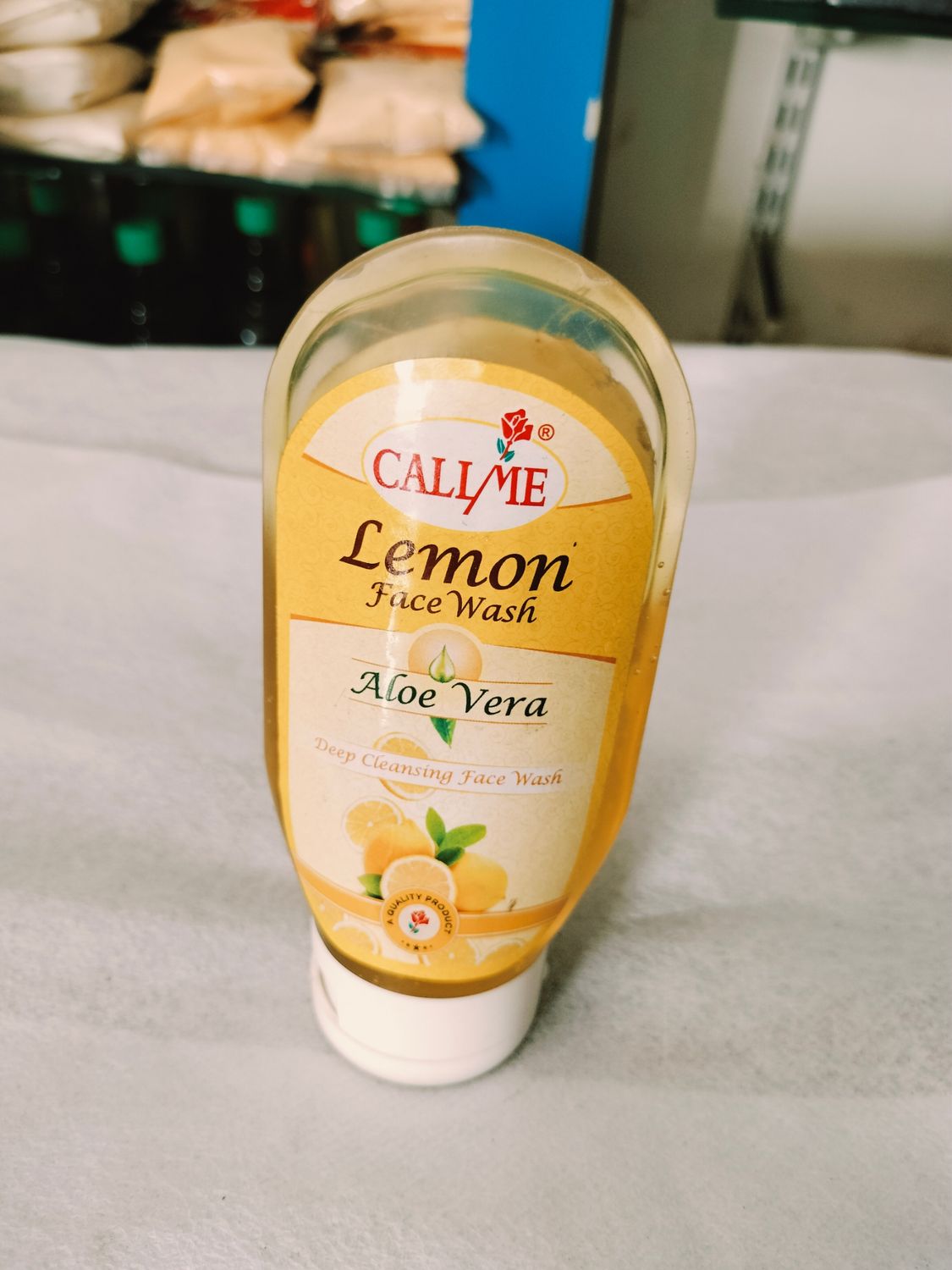 Lemon Aloe Vera face Wash -