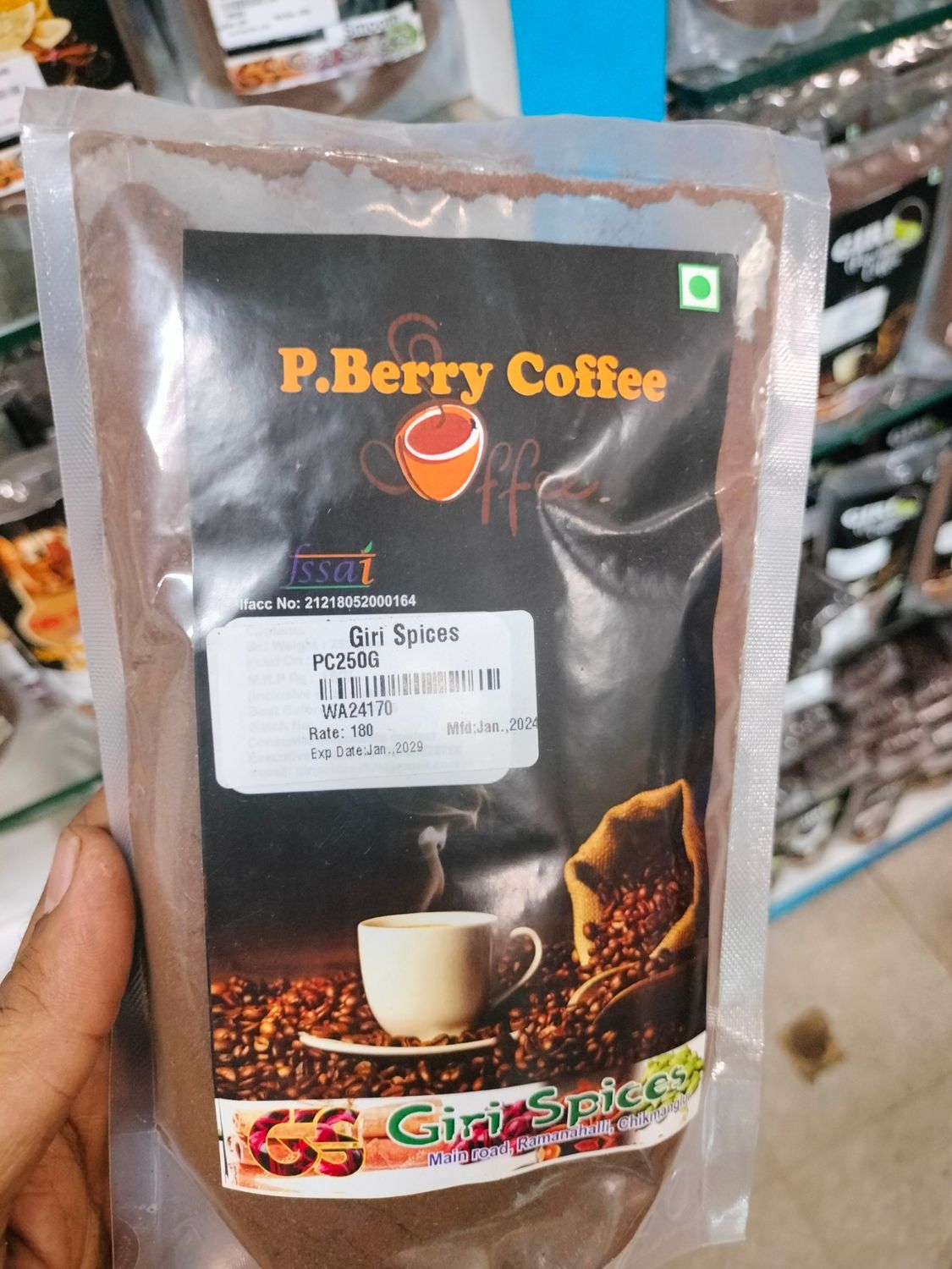 Giri spices p berry filter Coffee -250g