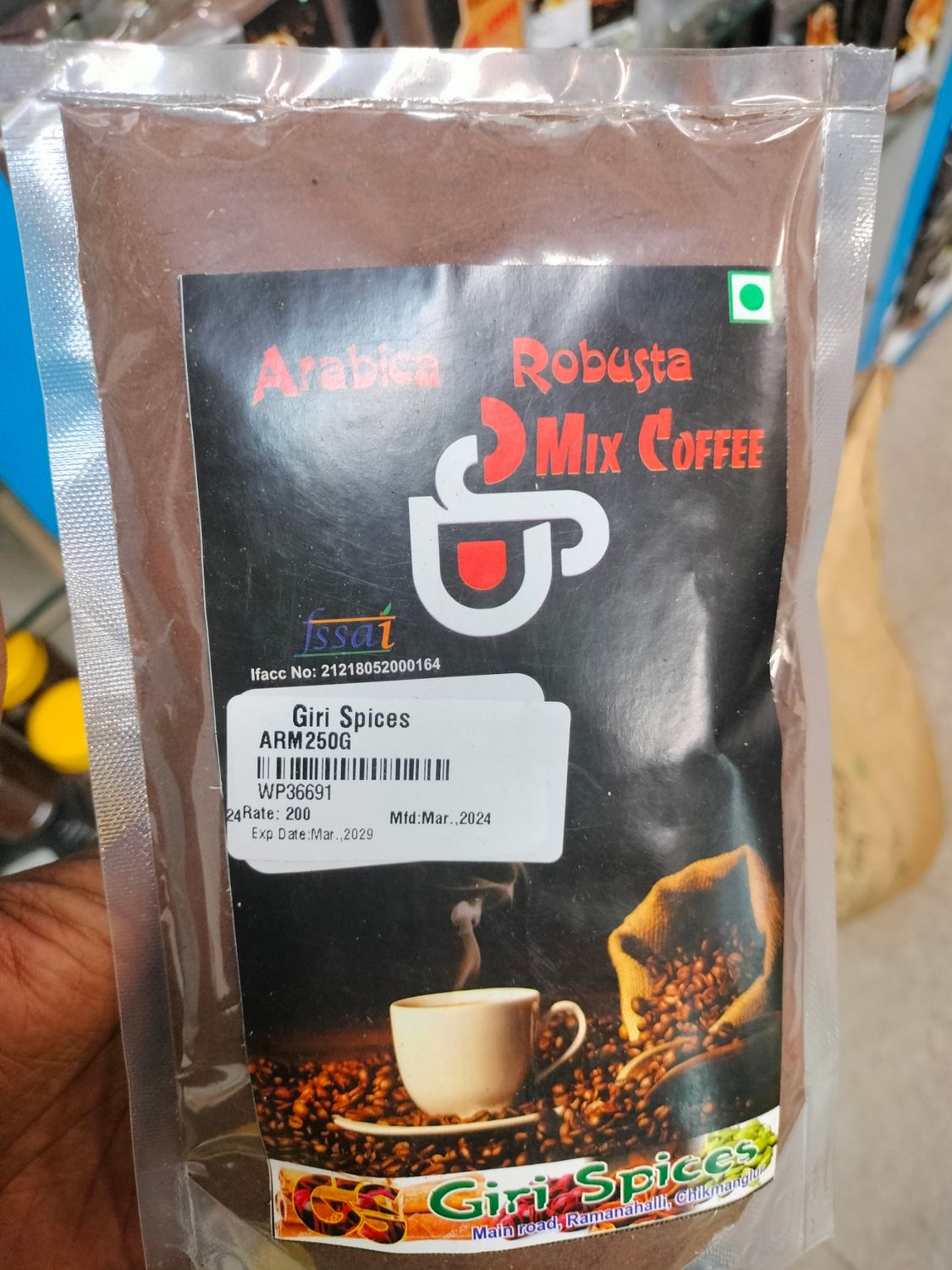 Giri Spices Arabic Robusta mix coffee