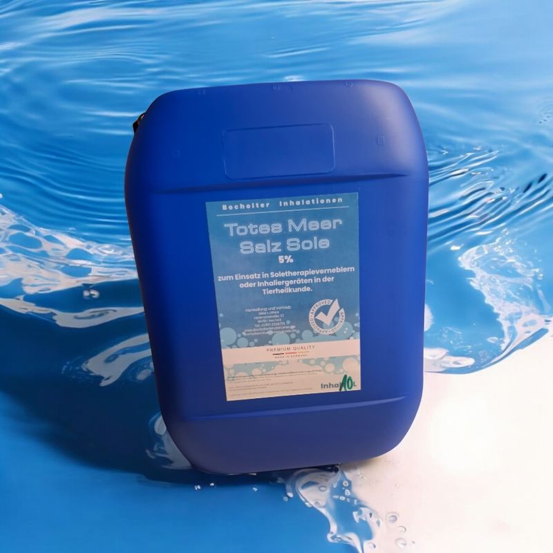 10 Liter TotesMeerSalzsole 5%
