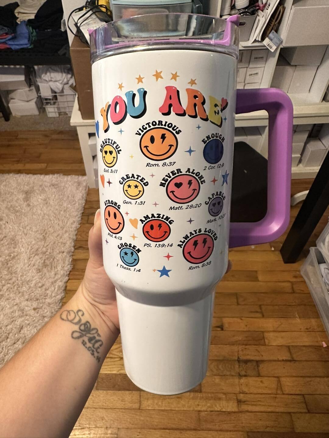 You Are 40 oz Tumbler (damaged)