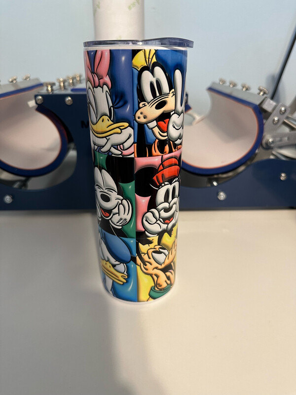 3D Disney Tumbler