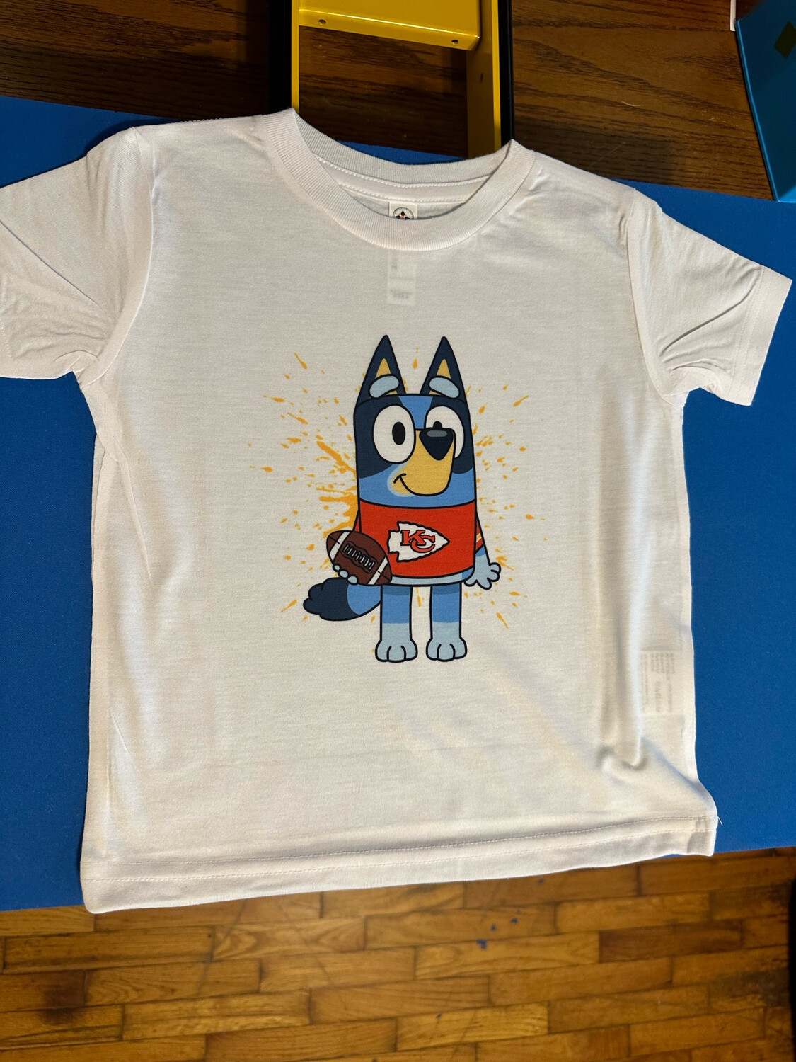 Bluey Chiefs Tshirt Kid