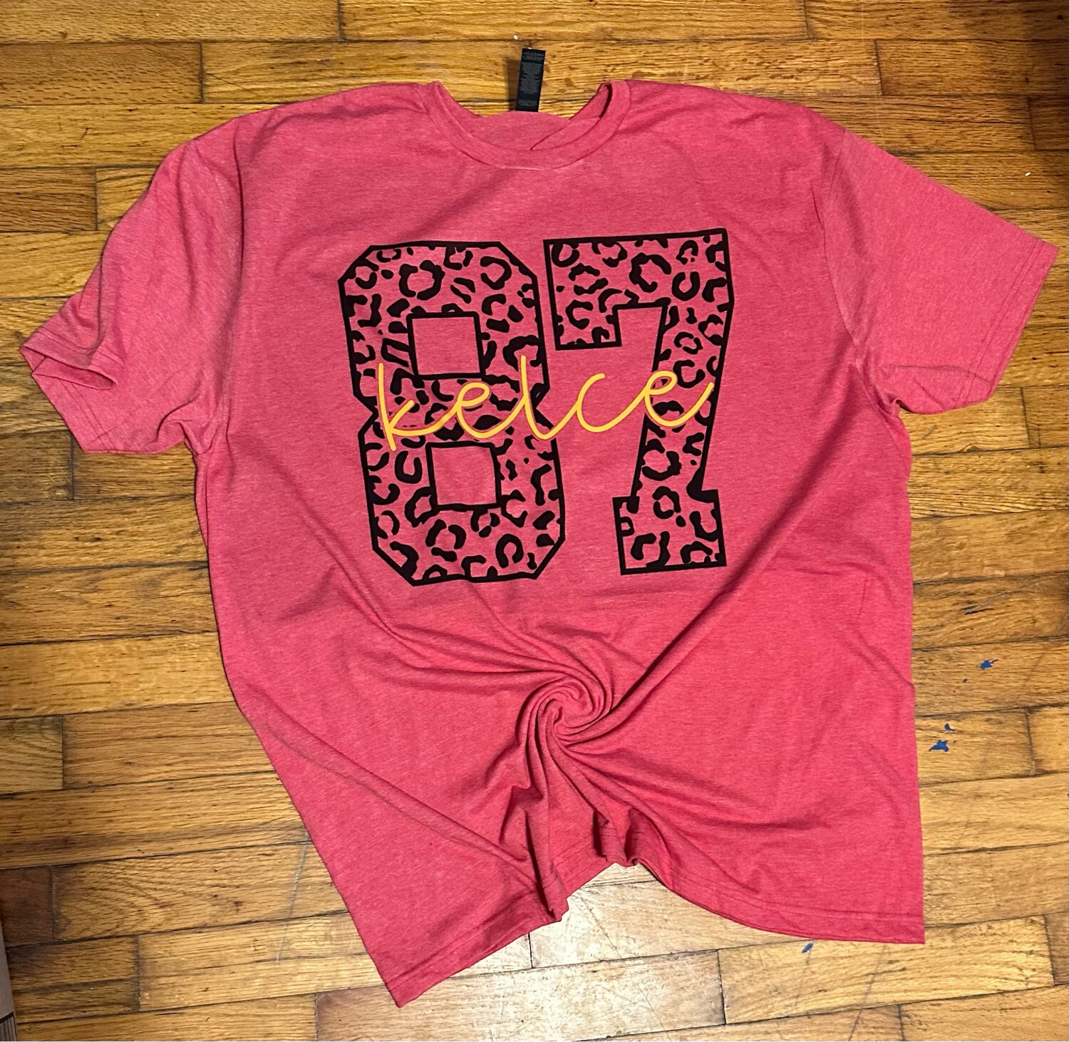 Kelce Leopard 87 Tshirt
