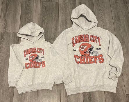 Big &amp; Little Chiefs Hoodie Set