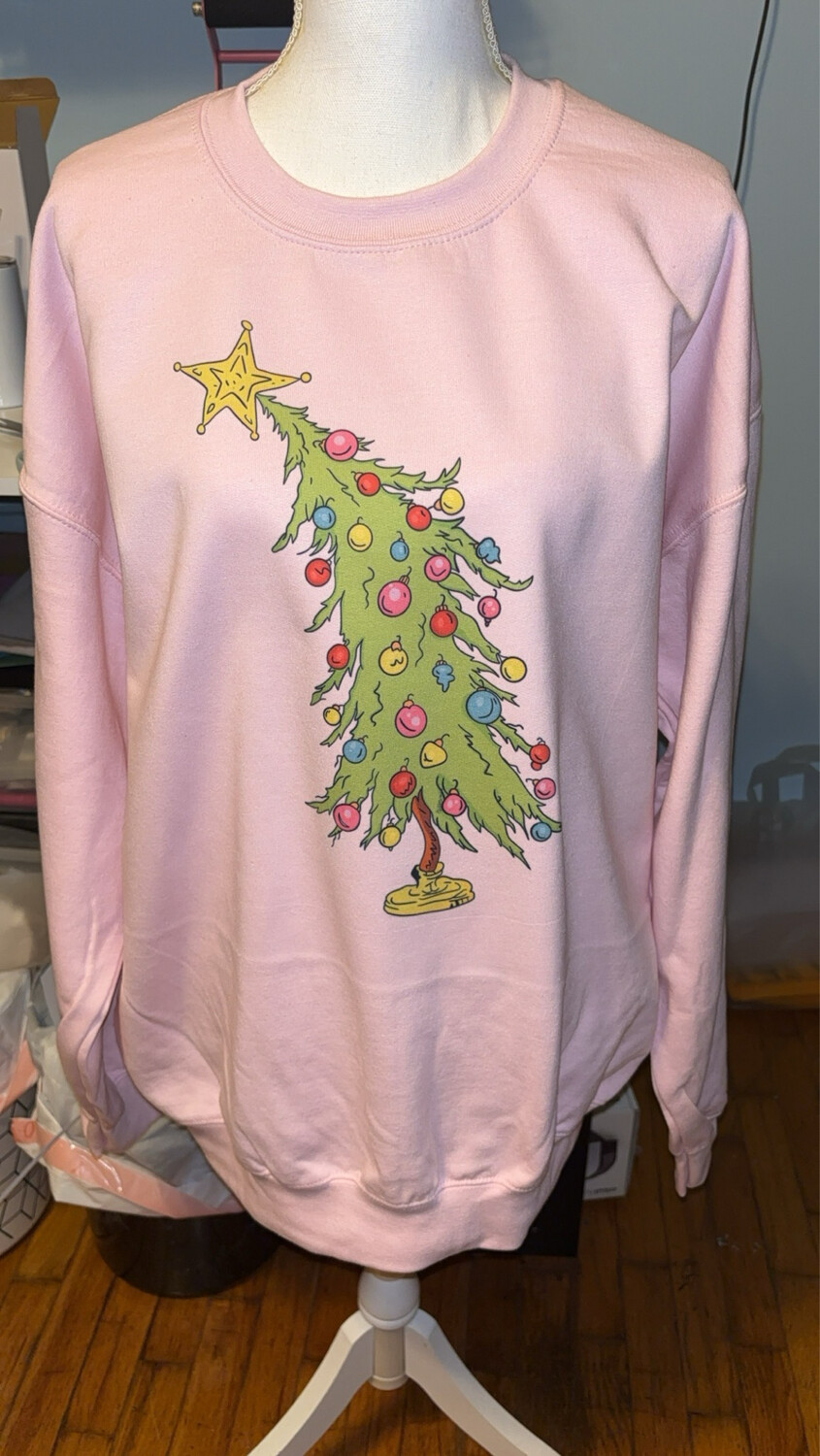 Grinch Tree Crewneck