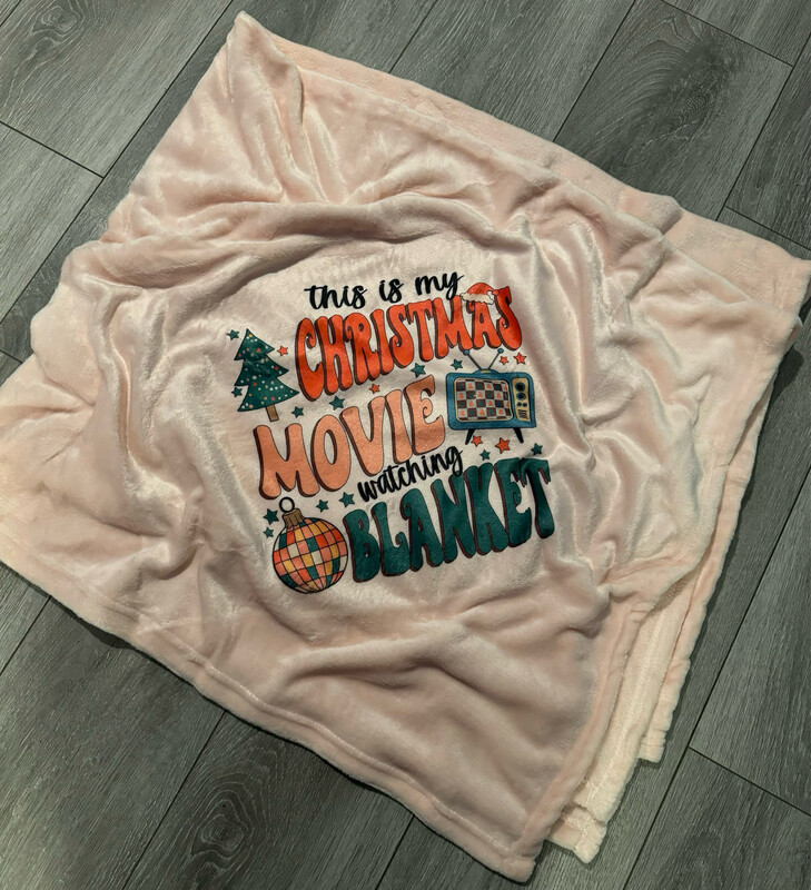 Christmas Movie Watching Blanket