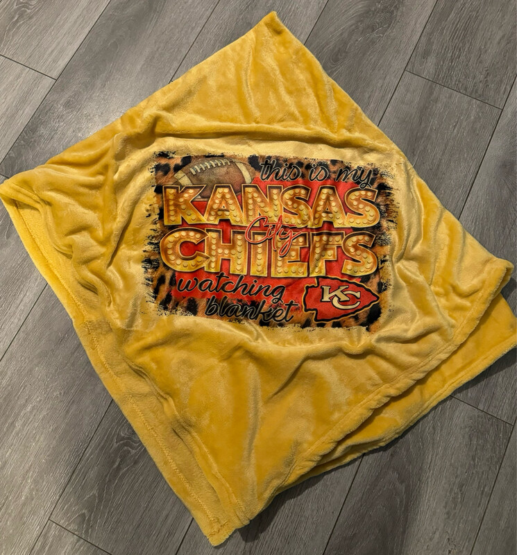 Gold Chiefs Blanket
