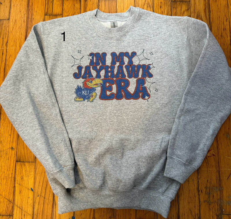 Youth Kansas Jayhawks Crewneck