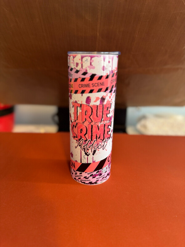 True Crime Addict Tumbler