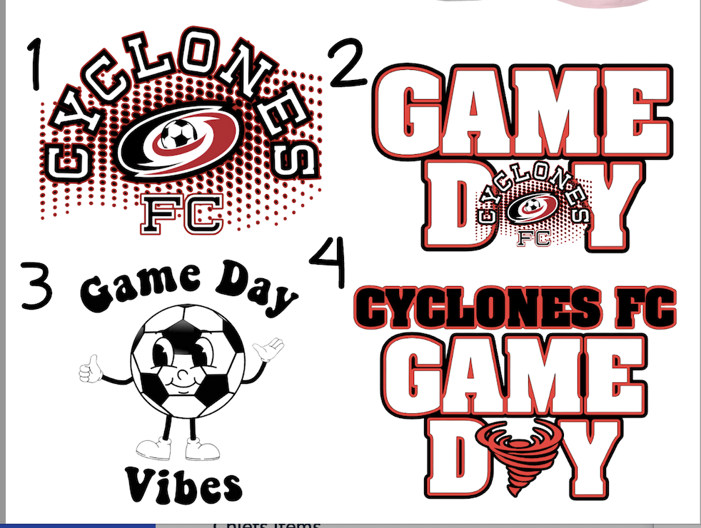 Adult Cyclones FC Shirt