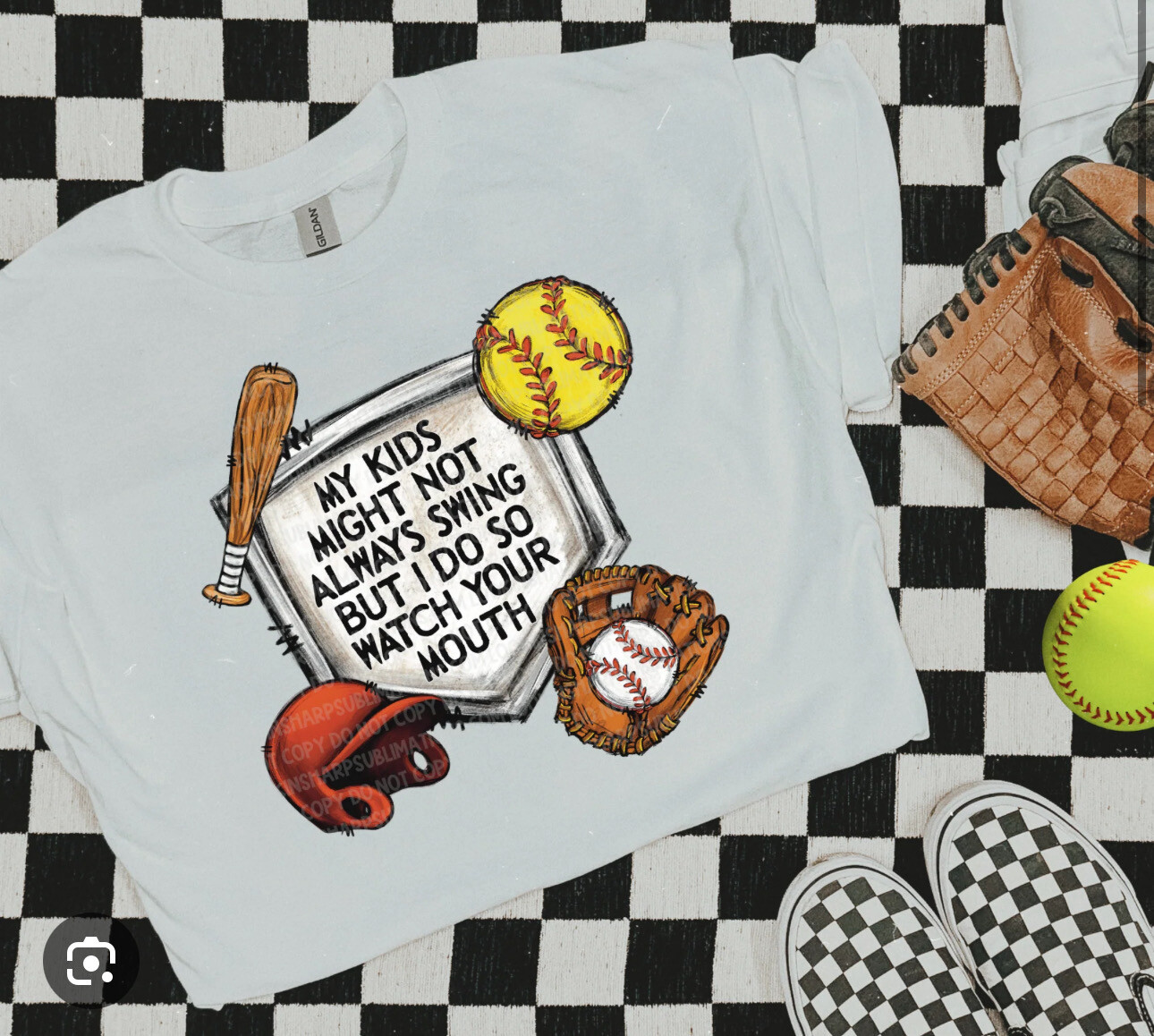 My Kids Might Not Swing But I Do Tshirt
