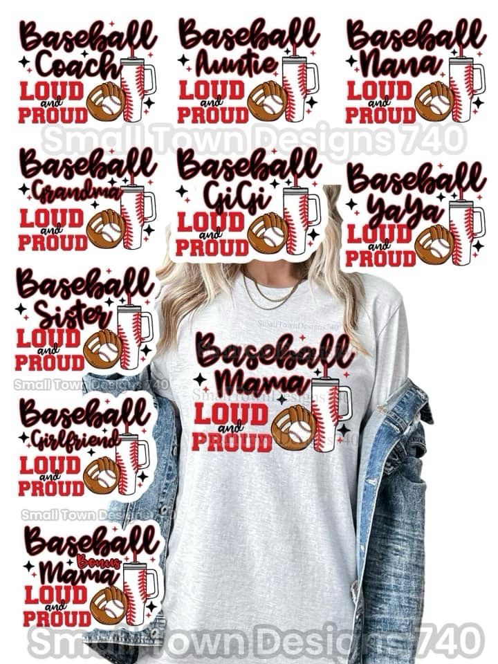 Loud And Proud Baseball/Softball