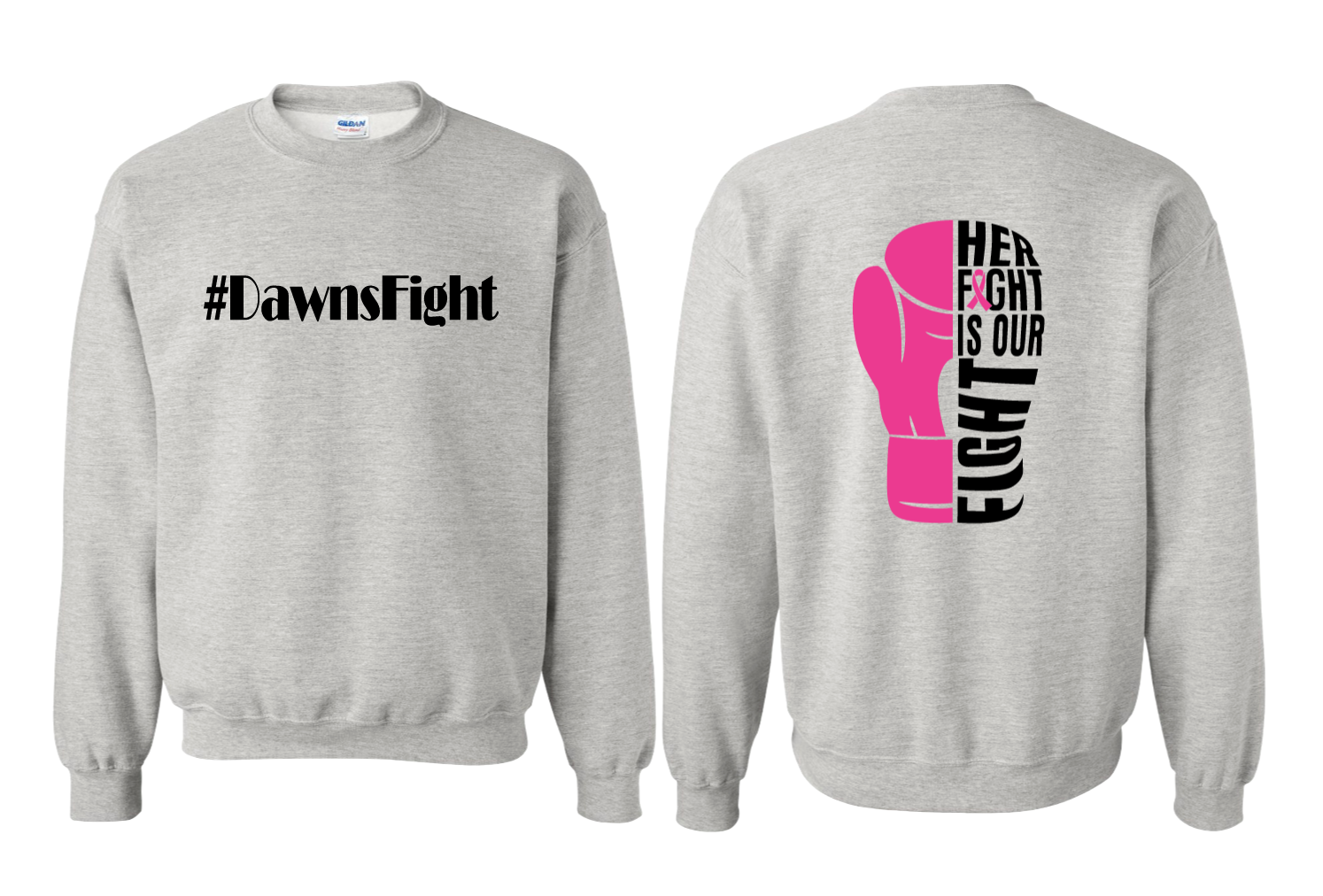 Dawns Fight Crewneck Sweatshirt