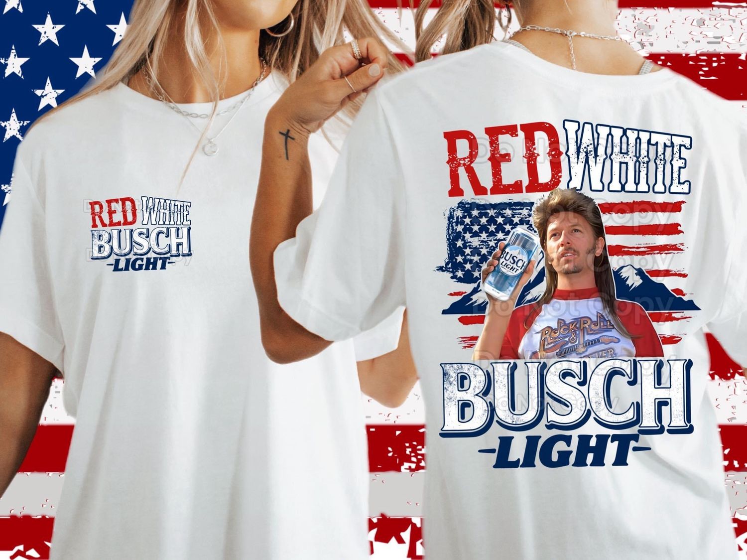 Joe Dirt Red White Light