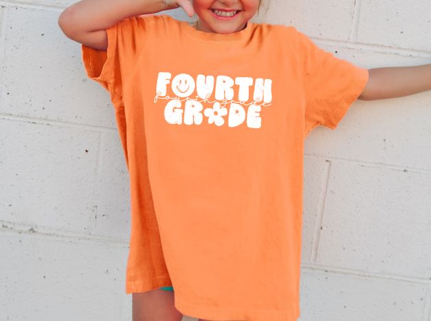 Fourth Grade Retro Shirt