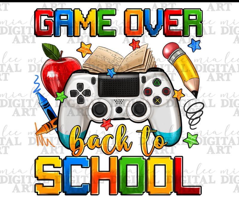 Game Over Back To School