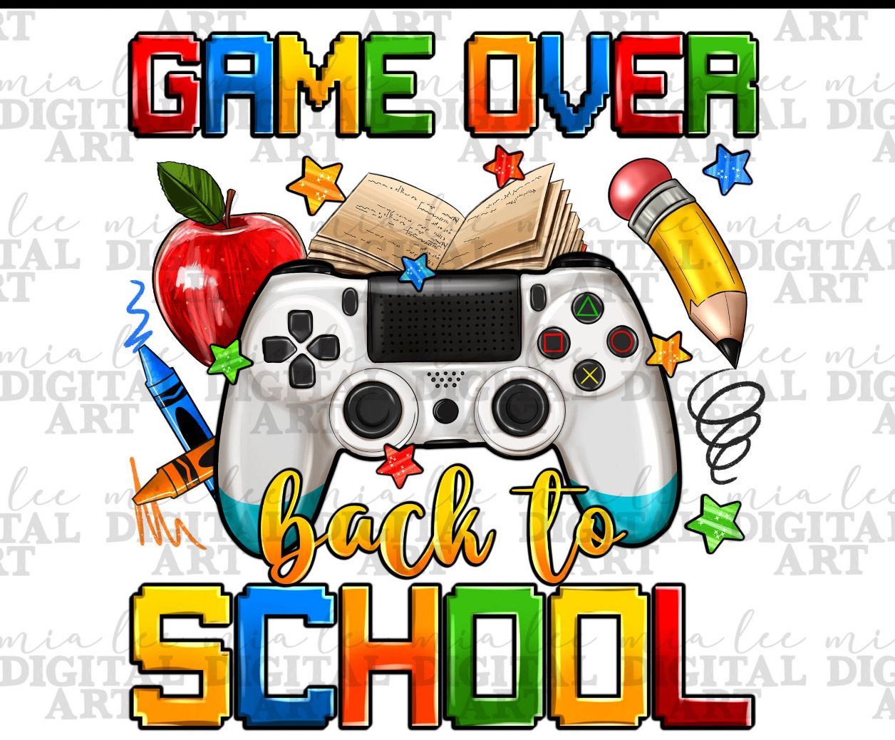Game Over Back To School