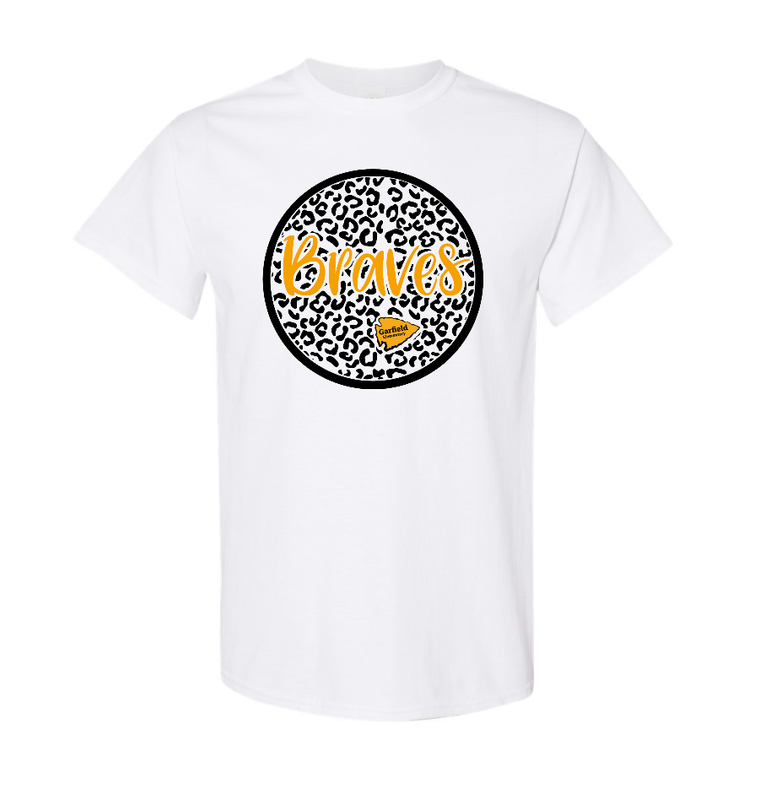Braves Leopard Print Circle