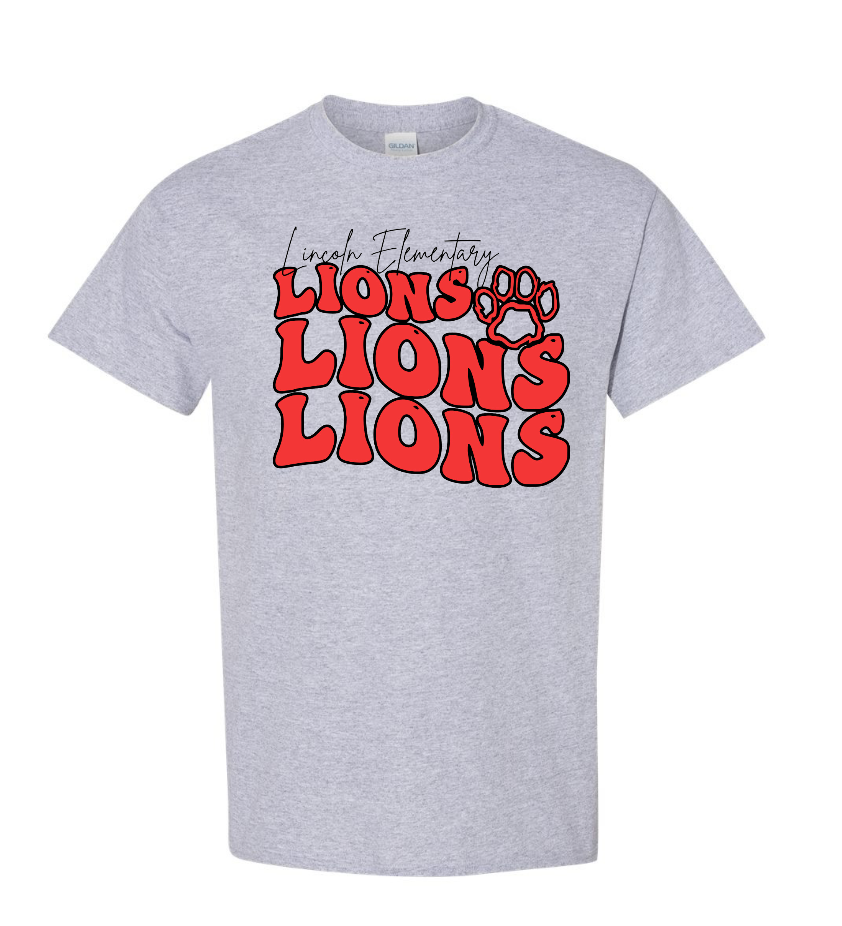 Lincoln Elementary Lions with Paw