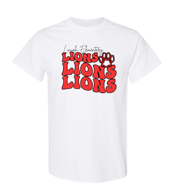 Lincoln Elementary Lions with Paw